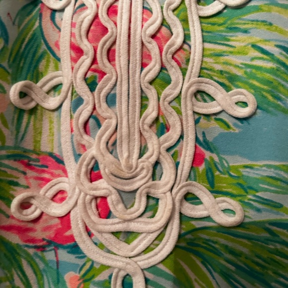 Lilly Pulitzer Jane Shift Dress in Floridita🦩Flamingo Print🦩Size 12 EUC Comfy - Picture 10 of 10